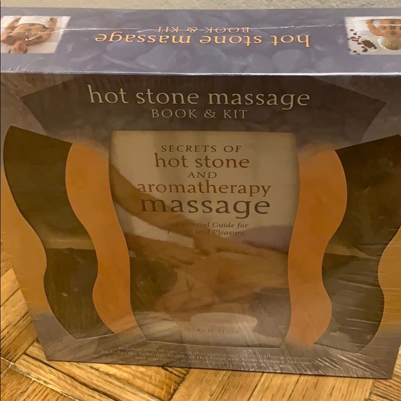 Hot stone massage Kit and Book - Picture 1 of 4